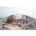 Prefabricated Sport hall Arch Truss Roofing Football Stadium Canopy Stadium Roof Steel Structure